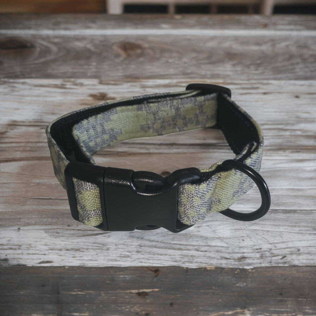 Dog Collars: Medium / Rainbow Denim