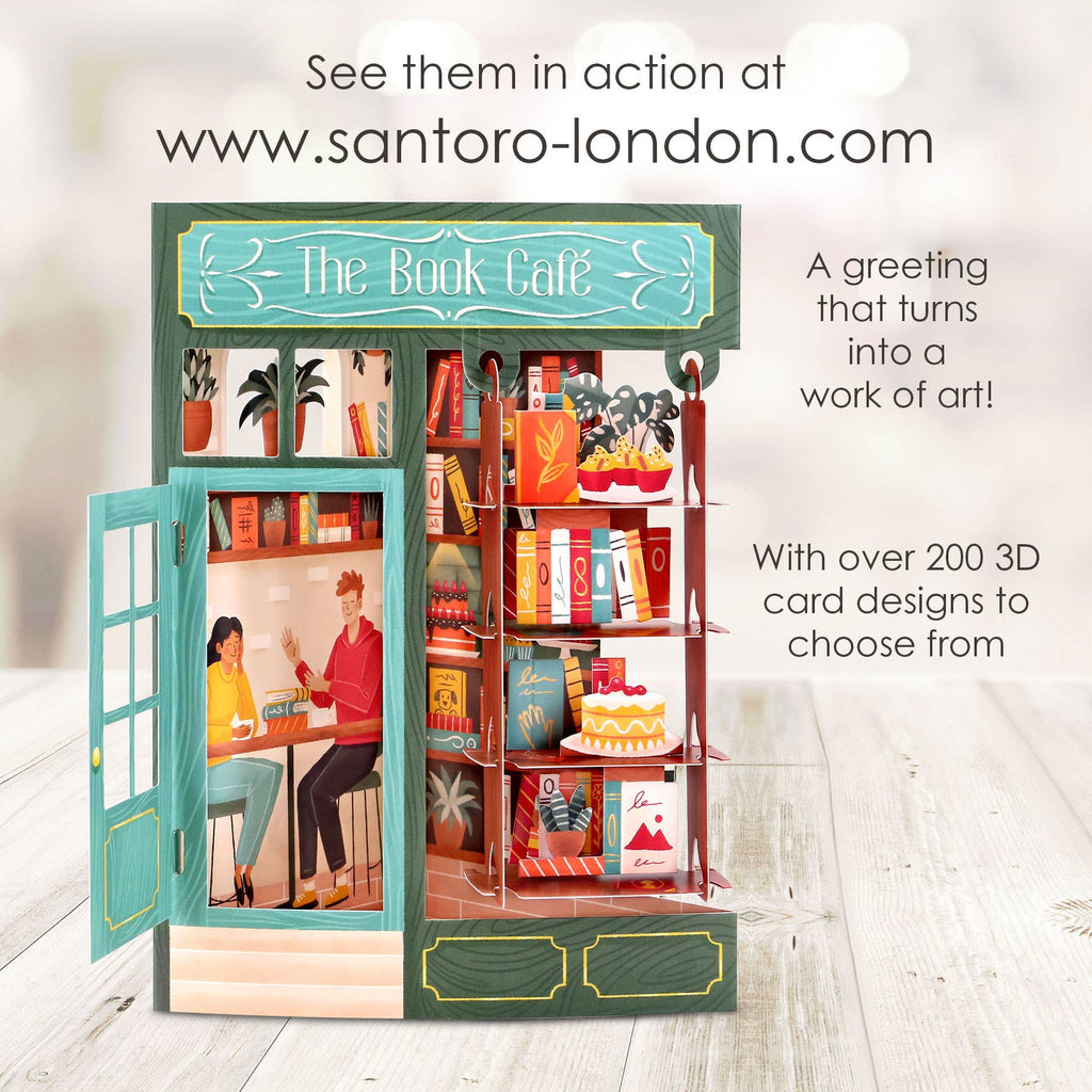 Santoro London - Swing Cards - The Book Café
