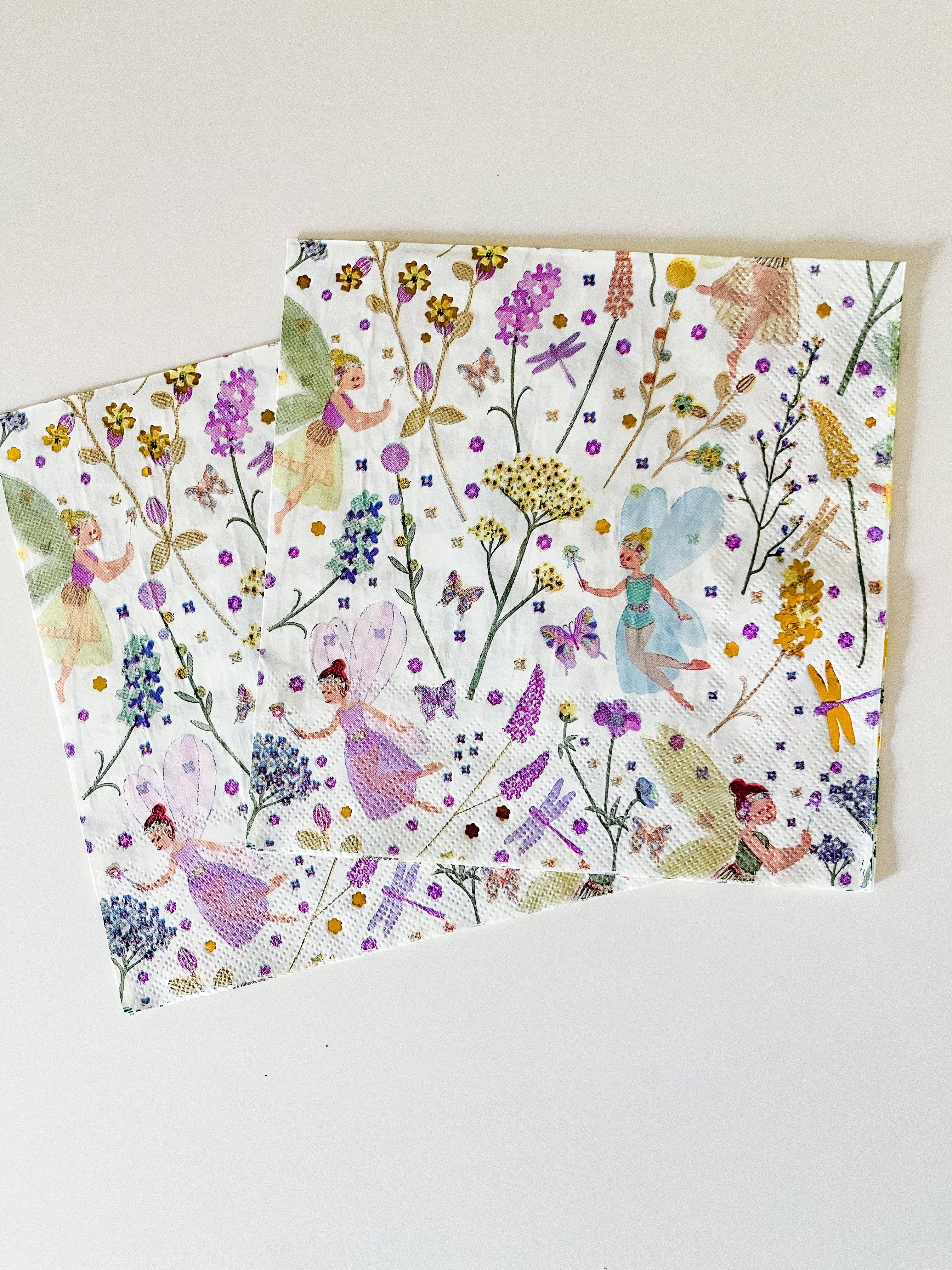 Fairy Napkins Large