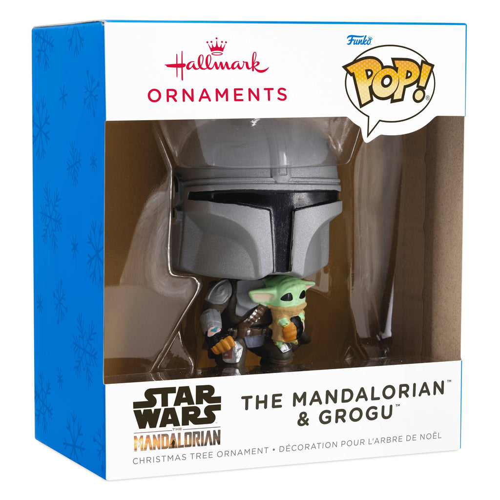 Hallmark - Funko POP! Star Wars™ - The Mandalorian™ & Grogu™ Ornament: Funko