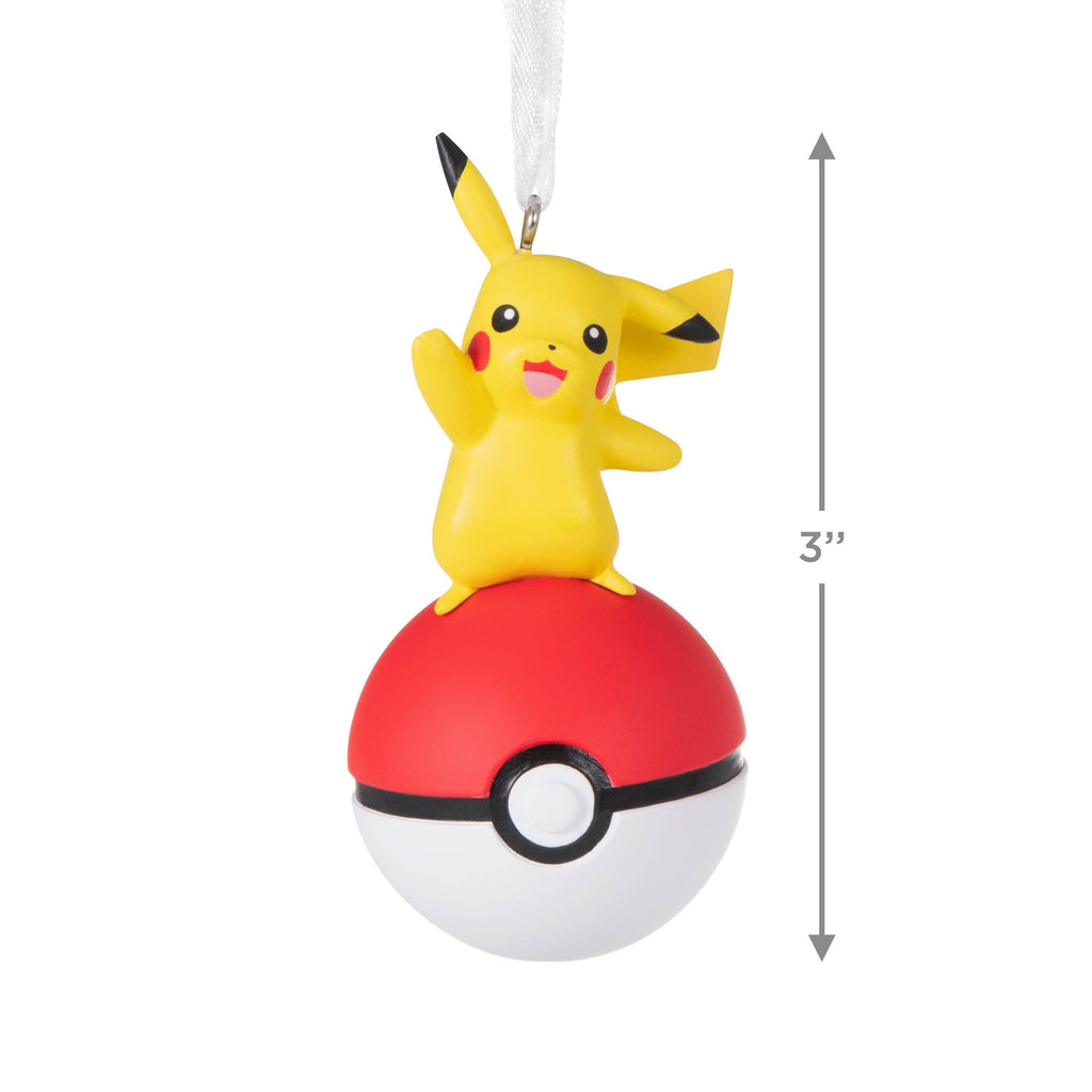 Hallmark - Collectable Pikachu & Pokémon Ball Hanging Ornament