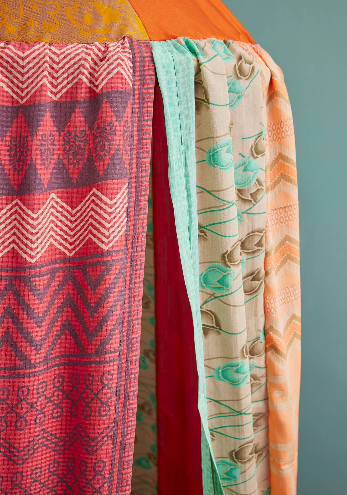 Recycled Sari Canopy Curtain