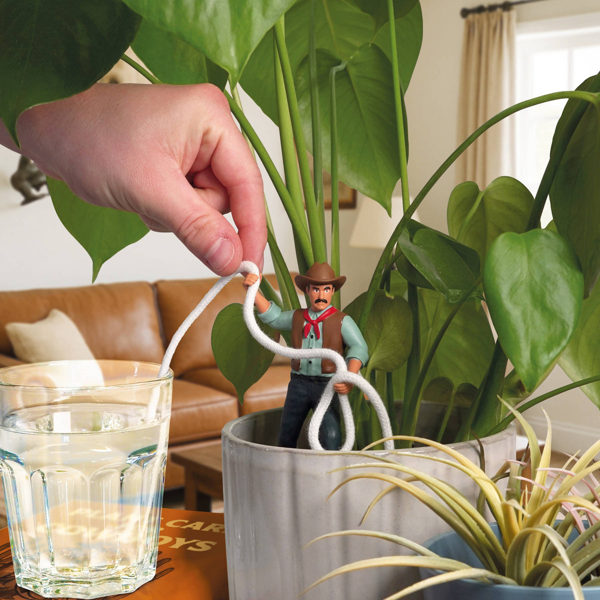 Bubblegum Stuff UK - Watering Wrangler | Decorative Plant Waterer | Christmas Gift