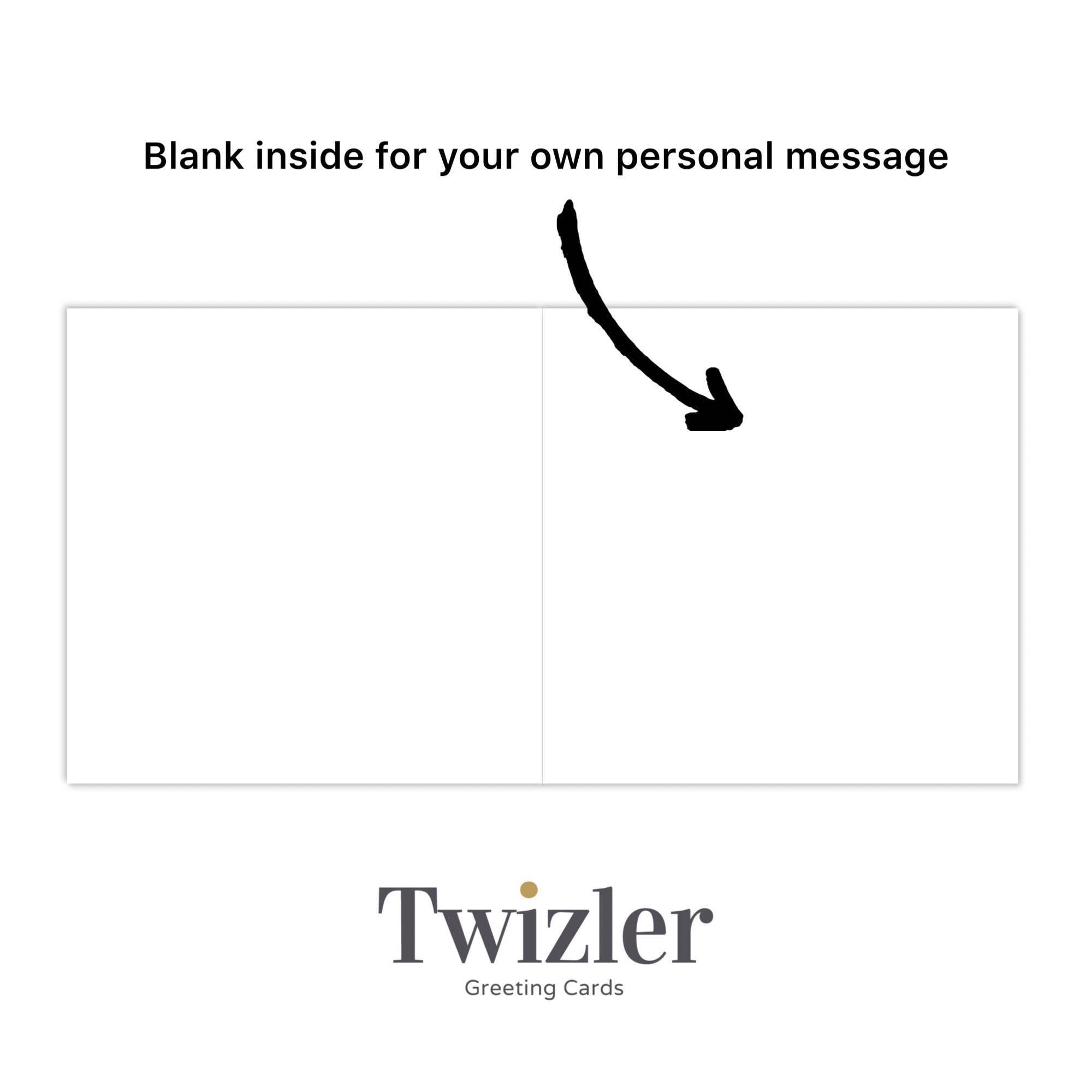 Twizler Ltd - Funny Birthday Card - Rugby Rhino