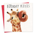 Twizler Ltd - Birthday Kisses - Funny Birthday Card