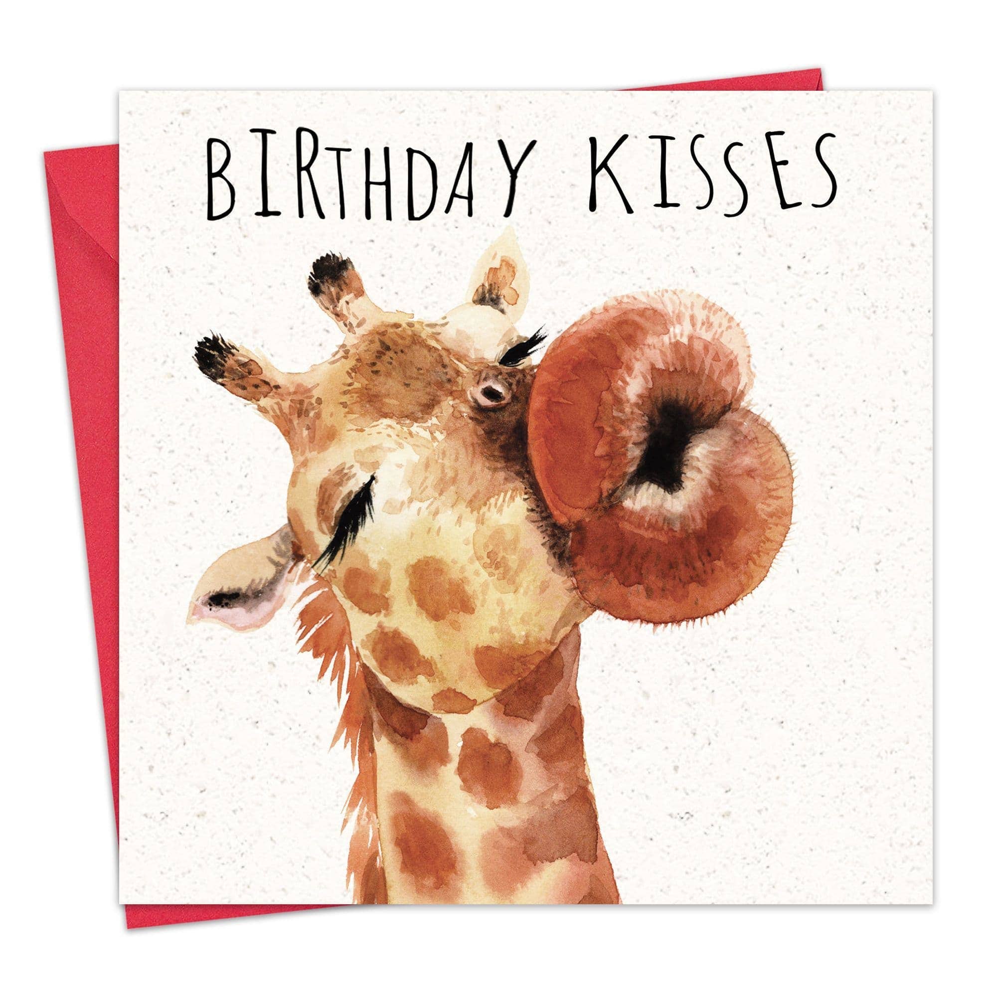 Twizler Ltd - Birthday Kisses - Funny Birthday Card