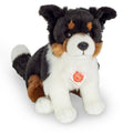Tricolor Border Collie sitting 30cm - plush toy - soft toy