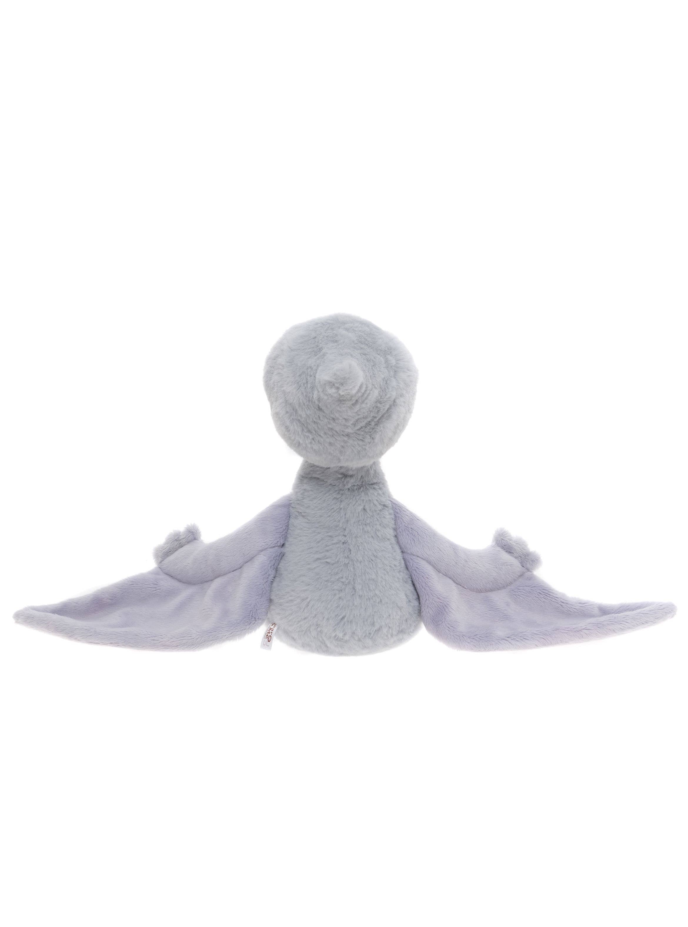 Wings Pterodactyl Cloudy Grey Soft Plush Toy Teddy Bear