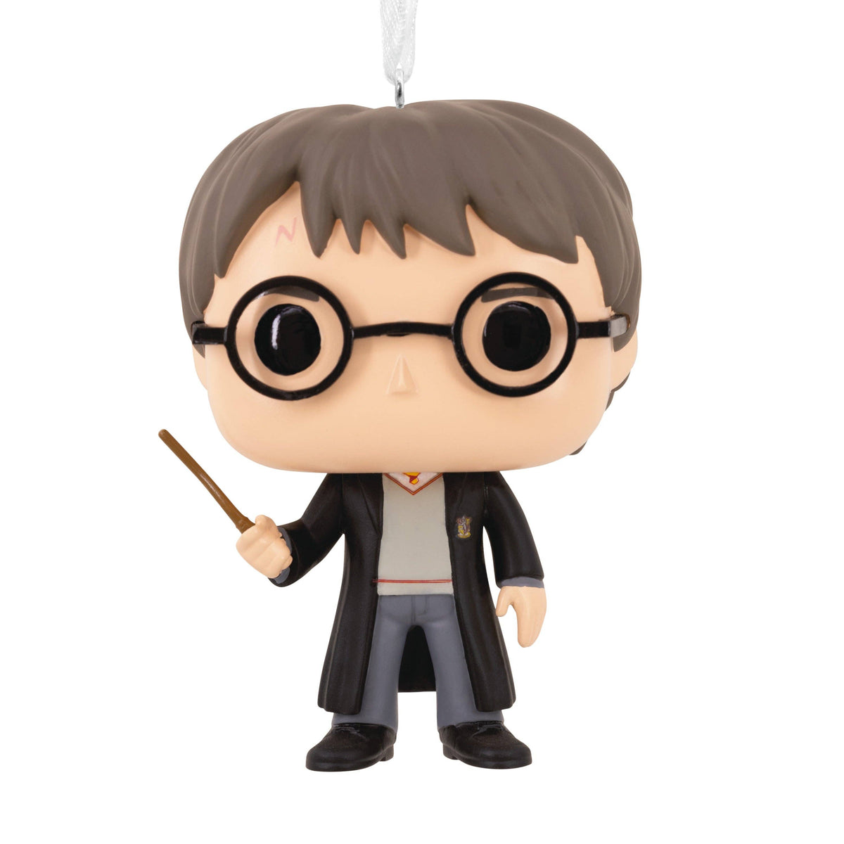Hallmark - Collectable Funko POP! - Harry Potter™ & Wand Ornament: Funko