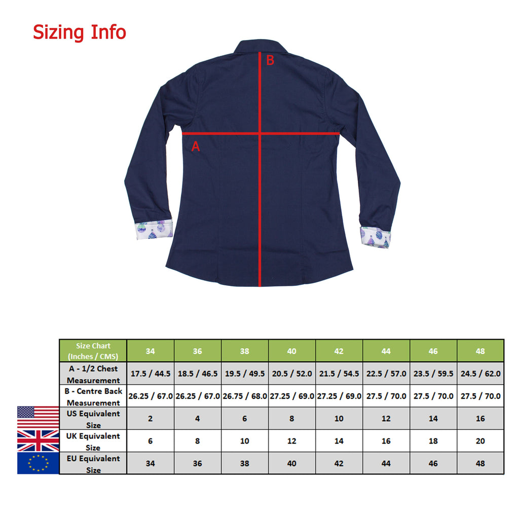 Salamander Shirts Ltd - Grenouille Ladies Brown Shirt with Horse Print Fabric Detail: 38
