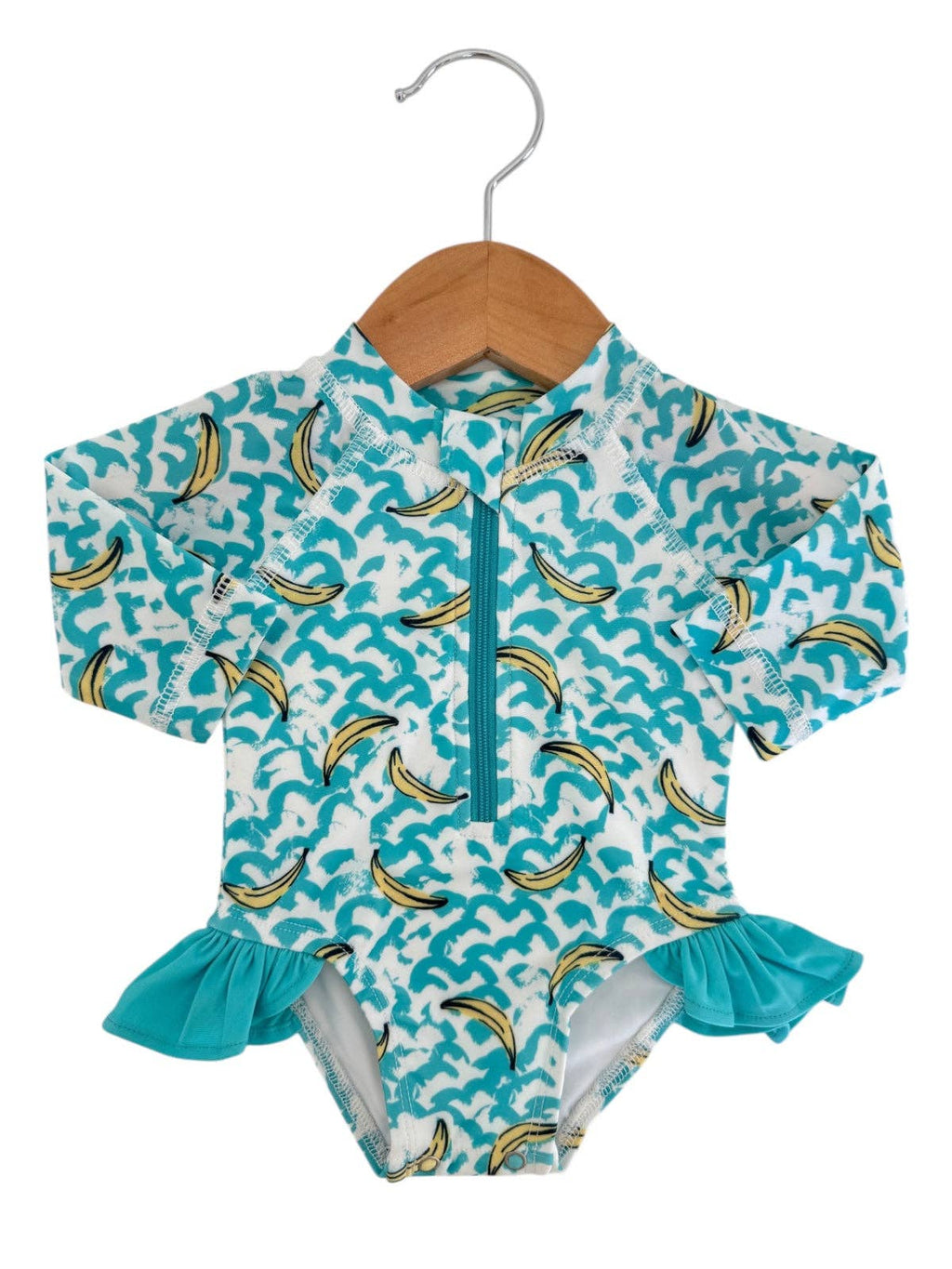 Bananas / Skipper Rashguard Swimsuit / UPF 50+: 12-18M