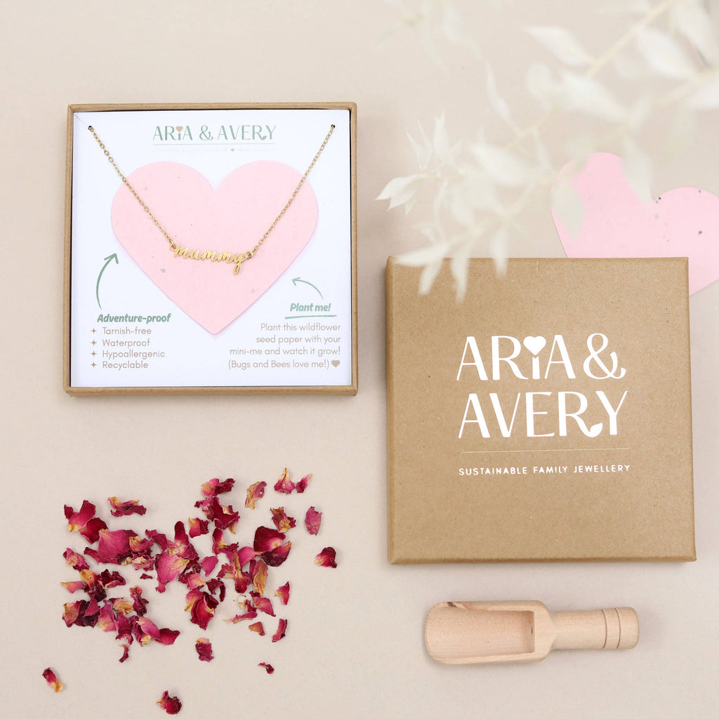 Aria & Avery - Mummy Necklace: Gift Box